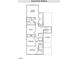 Second floor plan featuring a primary bedroom, bonus room, two additional bedrooms, and a laundry room at 1205 Westerland Way # 25, Durham, NC 27703