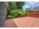 Relax on this expansive back deck with views of the lush, wooded yard at 1547 Village Glenn Dr, Raleigh, NC 27612