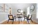 Bright home office space with stylish decor, modern furniture, and natural light at 304 Ramblewood Dr, Raleigh, NC 27609