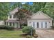 Charming two-story home with light siding, stone accents, and well-maintained landscaping at 3101 Sawyers Mill Dr, Apex, NC 27539