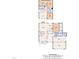 Complete floor plan view of first and second stories at 3101 Sawyers Mill Dr, Apex, NC 27539