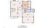Detailed first-floor plan showing the layout of the living spaces at 3101 Sawyers Mill Dr, Apex, NC 27539