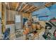 Unfinished basement awaits your creative vision, providing ample storage and potential living space at 320 Bainbridge Cir, Garner, NC 27529