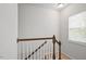 Bright stairwell features natural light from the nearby window at 341 View Dr, Morrisville, NC 27560