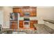 Spacious kitchen features stainless steel appliances and granite countertops at 404 Panorama Park Pl, Cary, NC 27519