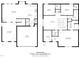 Detailed floor plan showcasing the layout of the home's two stories, including room dimensions and features at 518 Emerald Downs Rd, Cary, NC 27519