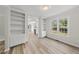 Dining room with view to the Kitchen and back deck at 5317 Peacenest Dr, Raleigh, NC 27610