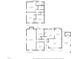 Detailed floor plan showcasing the layout of the home, including room dimensions and overall flow at 5523 Newberry Dr, Raleigh, NC 27609