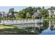 Picturesque gazebo overlooking the lake, perfect for relaxation and enjoying nature at 101 Lake Tillery Dr, Cary, NC 27519