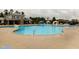 Large community pool with ample seating and lounge areas, perfect for sunny days at 1013 Poppy Fields Ln, Wake Forest, NC 27587