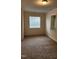Carpeted bedroom with two windows, providing natural light and a cozy feel at 1016 Dotson Way, Apex, NC 27523