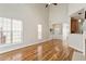 Spacious living room with high ceilings and abundant natural light at 1016 Goldmist Ln, Durham, NC 27713