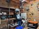 Fully equipped workshop featuring diverse tools, equipment, and storage solutions at 105 Perry Ln, Zebulon, NC 27597