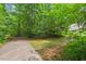 Backyard featuring a wooded area at 108 Teagan Ct, Chapel Hill, NC 27516