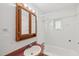 Clean bathroom with a shower and bathtub combo at 10900 Poole Rd, Wendell, NC 27591