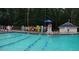 Community swimming pool for summertime fun and relaxation, perfect for families and gatherings at 12037 Deer Run, Raleigh, NC 27614
