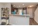 Bright kitchen featuring granite countertops, stainless steel appliances, and ample cabinet space at 121 Longleaf Pine St, Clayton, NC 27527