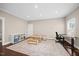 Versatile recreation room with space for work and play, plus neutral colors and modern fixtures at 1330 Rodessa, Raleigh, NC 27607