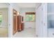 Well-lit bathroom featuring neutral tones, dual vanities, and a standing shower at 1405 Pennsylvania Ave, Durham, NC 27705