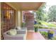 Relaxing front porch with cozy armchairs, perfect for enjoying the outdoors at 1405 Pennsylvania Ave, Durham, NC 27705
