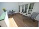 Spacious back deck featuring outdoor furniture, perfect for relaxing or entertaining at 146 Greenmont Ln, Cary, NC 27511
