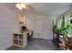 Inviting home office with desk, shelving, and natural light, perfect for working from home at 1613 Euclid Rd, Durham, NC 27713