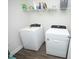 Efficient laundry area with a modern washer and dryer set, maximizing convenience at 200 Sweet Violet Dr, Youngsville, NC 27596