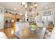 Spacious kitchen with modern appliances and a connecting breakfast area for casual dining at 2027 Hopeton Ave, Raleigh, NC 27614