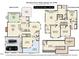 Detailed floor plan showcasing the layout of this home with first, second, and third floors at 244 Elmcrest Dr, Holly Springs, NC 27540