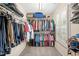 Walk-in closet with ample storage and organization features at 2445 Sapphire Valley Dr, Raleigh, NC 27604