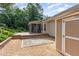 Beautiful backyard with deck, shed, patio, screened porch, and mature trees at 281 Kinsman Ct, Fuquay Varina, NC 27526