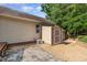 Spacious backyard with storage shed, patio, and well-maintained landscaping at 281 Kinsman Ct, Fuquay Varina, NC 27526