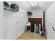 Organized storage space with shelving and ample room for storage at 2933 Creek Moss Ave, Wake Forest, NC 27587