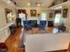 Spacious living room featuring hardwood floors, fireplace, and traditional décor at 3409 Bennyfield Ct, Fuquay Varina, NC 27526