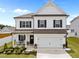 Charming two-story home featuring a two-car garage, inviting front porch, and manicured landscaping at 3613 Cross Timber Ln, Raleigh, NC 27603