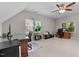 Spacious office with multiple desks, filing cabinets, and ample room for productivity at 3720 Bridgeton Park Dr, Raleigh, NC 27612