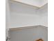 Spacious closet includes shelving and wooden support beams for ample storage at 414 Wyndham Dr, Chapel Hill, NC 27516