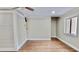 Cozy living room with hardwood floors and a large window, creating a welcoming atmosphere at 4736 Walden Pond Dr, Raleigh, NC 27604