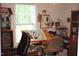 Creative workspace with a crafting desk, organizers, and natural light at 503 N Franklin Dr, Sanford, NC 27330