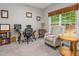 Comfortable office area with natural light and cozy furnishings, perfect for working at 603 Edburton Ct, Hillsborough, NC 27278