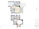 Layout of the home's floors showing the dimensions of the kitchen, bedrooms, bathrooms, and other rooms at 7501 Montibillo Pkwy, Durham, NC 27713