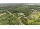 Beautiful aerial view of homes surrounded by lush greenery and mature trees at 100 Virginia Lee Ln, Efland, NC 27243