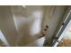 Shower with an attached shower head at 101 New Castle Ct, Youngsville, NC 27596