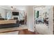 View of the living room and office space at 10859 Bedfordtown Dr, Raleigh, NC 27614