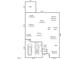 Detailed floor plan showcasing the layout of the house with dimensions for each room at 1400 Manley Ct, Fuquay Varina, NC 27526