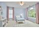 bedroom featuring a large window, area rug, and closet at 1601 Bellenden Dr, Durham, NC 27713