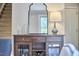 Inviting entryway with wood cabinet, decor, and a stylish mirror adding a touch of elegance to the home at 1601 Bellenden Dr, Durham, NC 27713