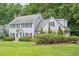 Beautiful two-story home with well-maintained lawn and mature landscaping at 2008 Corberrie Ln, Raleigh, NC 27613