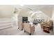 Spacious living room with a large tv, and comfortable seating at 2008 Corberrie Ln, Raleigh, NC 27613