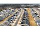 A community with neat street designs and attractive homes creating an organized aerial view at 2346 Mckenzie Ridge Ln, Apex, NC 27502